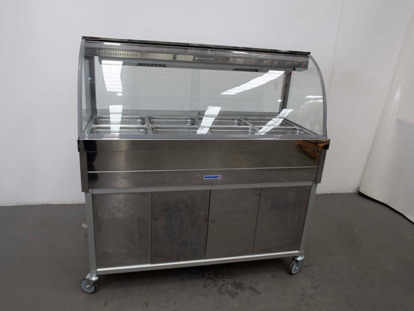 Roband C24 Hot Food Display + Trolley