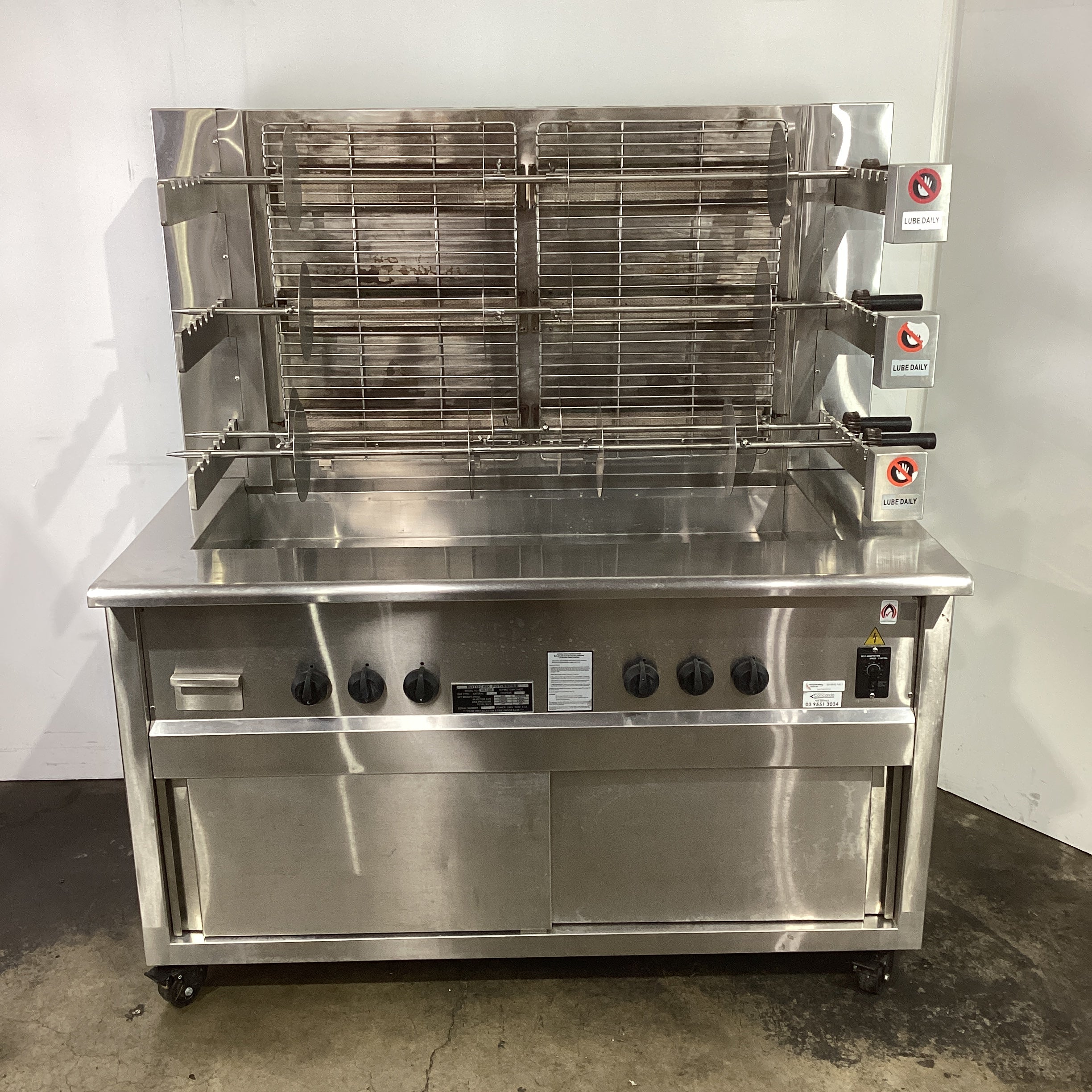 Rotochix GR-1500 1500mm Gas Rottisserie