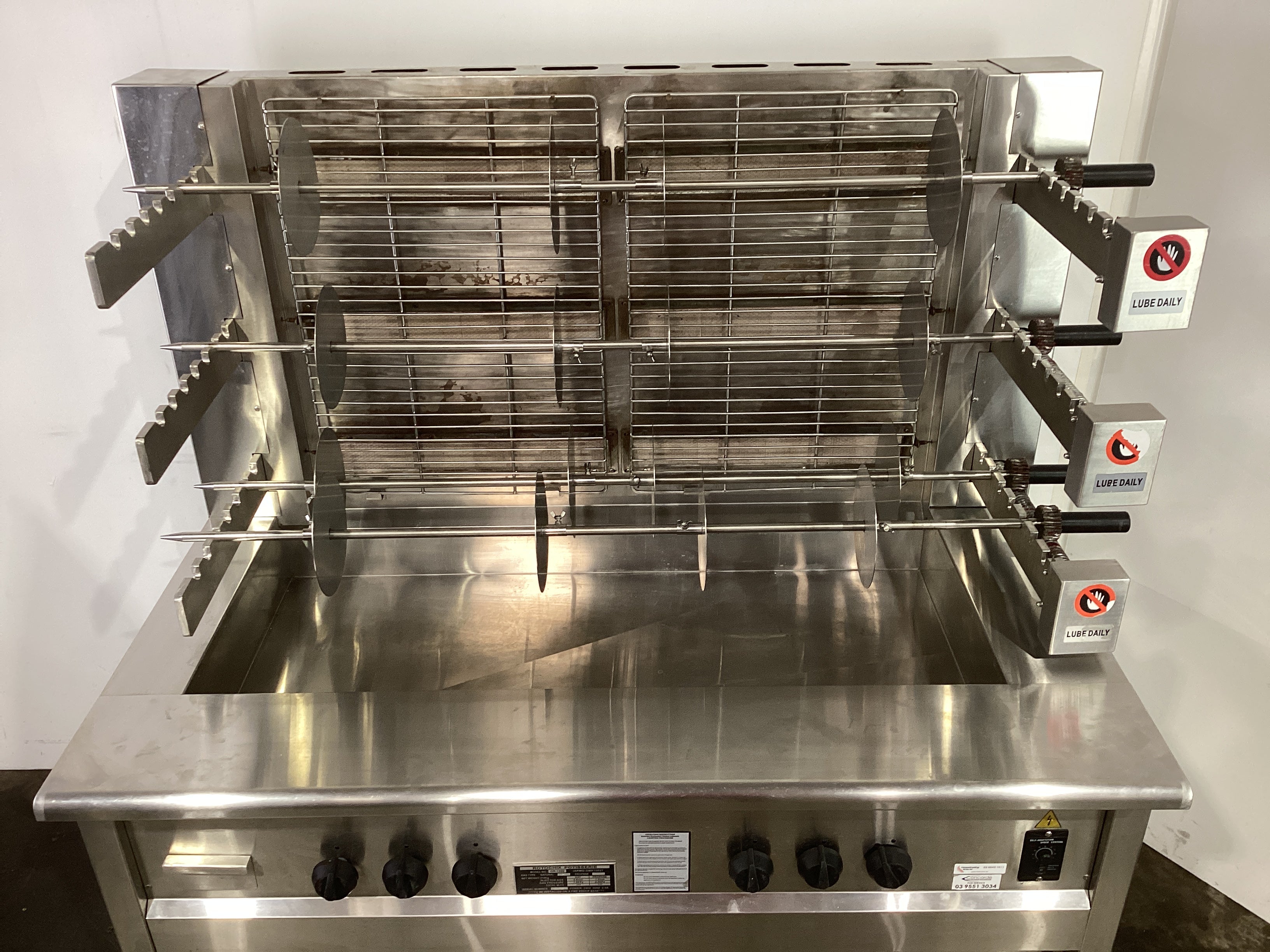 Rotochix GR-1500 1500mm Gas Rottisserie