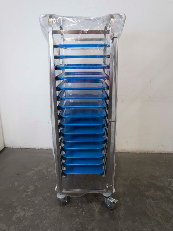Stainless Steel Bakery Trolley x5