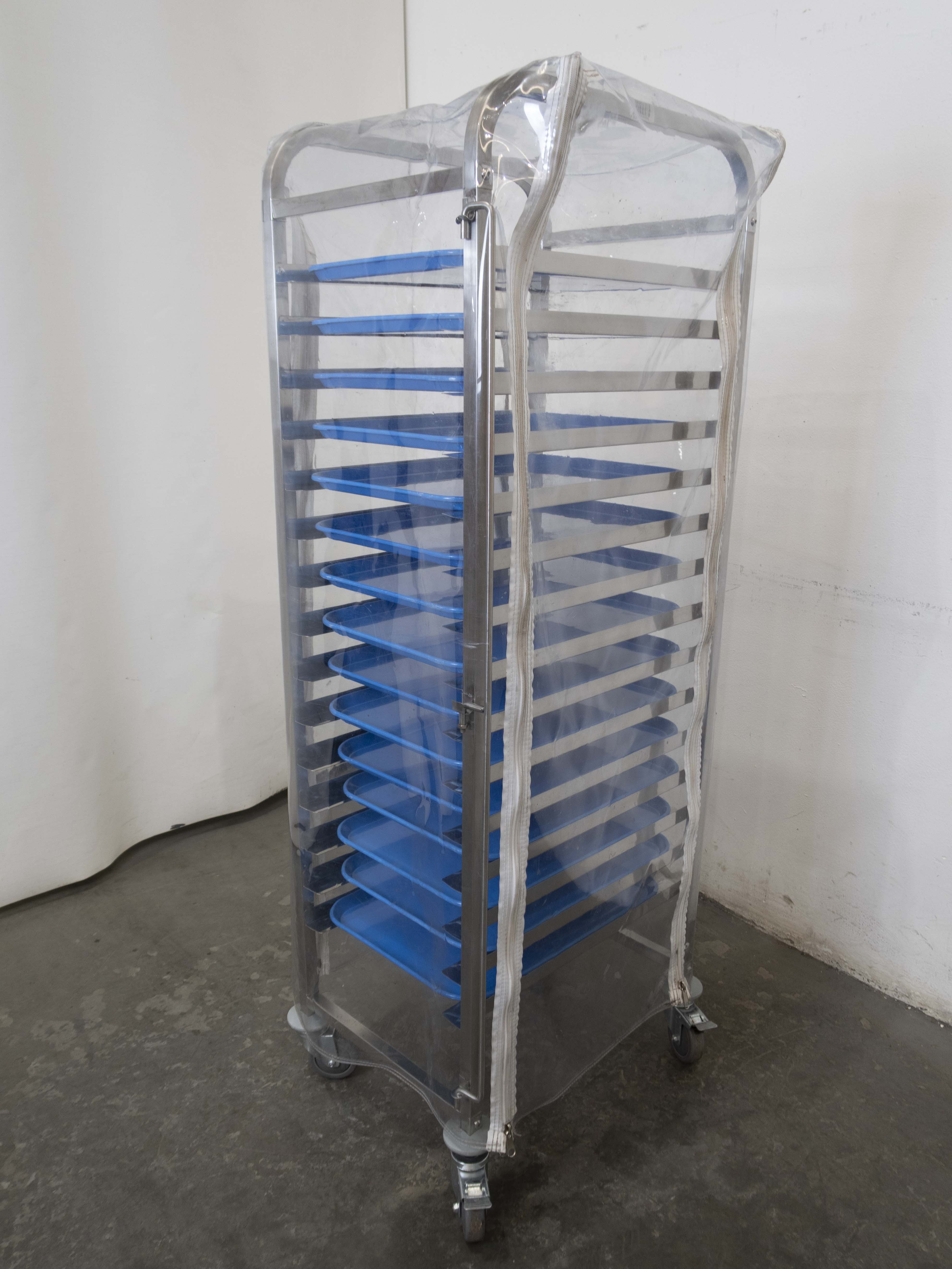 Thumbnail - Stainless Steel Bakery Trolley x5