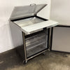 True TSSU-27-12M-C-HC Sandwich Prep Fridge