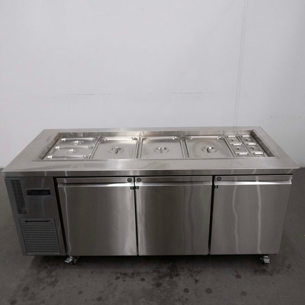 Austune CUS18-3 3 Door Salad Prep Fridge