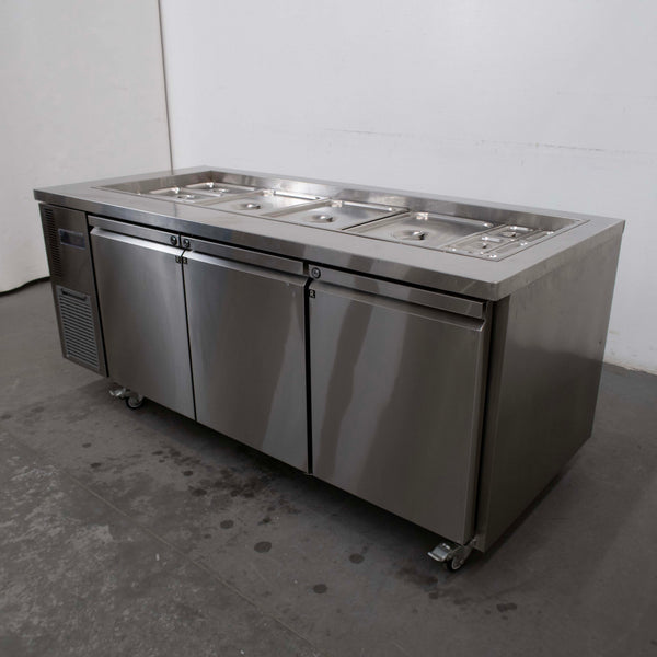 Austune CUS18-3 3 Door Salad Prep Fridge