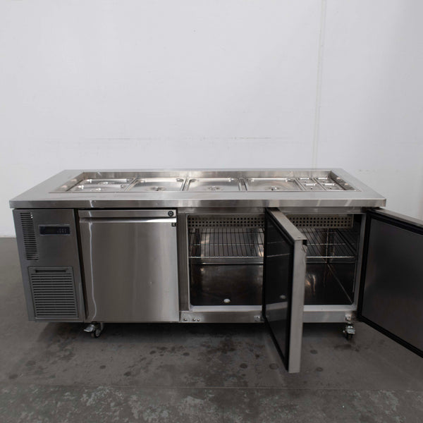 Austune CUS18-3 3 Door Salad Prep Fridge