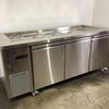 Austune CUS18-3 3 Door Salad Table Fridge