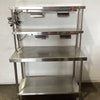 Stainless Steel Bench With Gantry & Heat Lamps