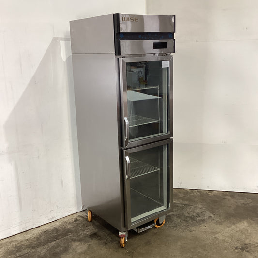 Wise AWRT-515L-R2-W Upright Fridge