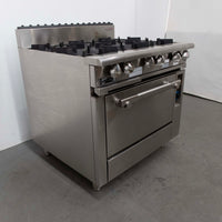 Oxford 6BBT-OV 6 Burner Range Oven