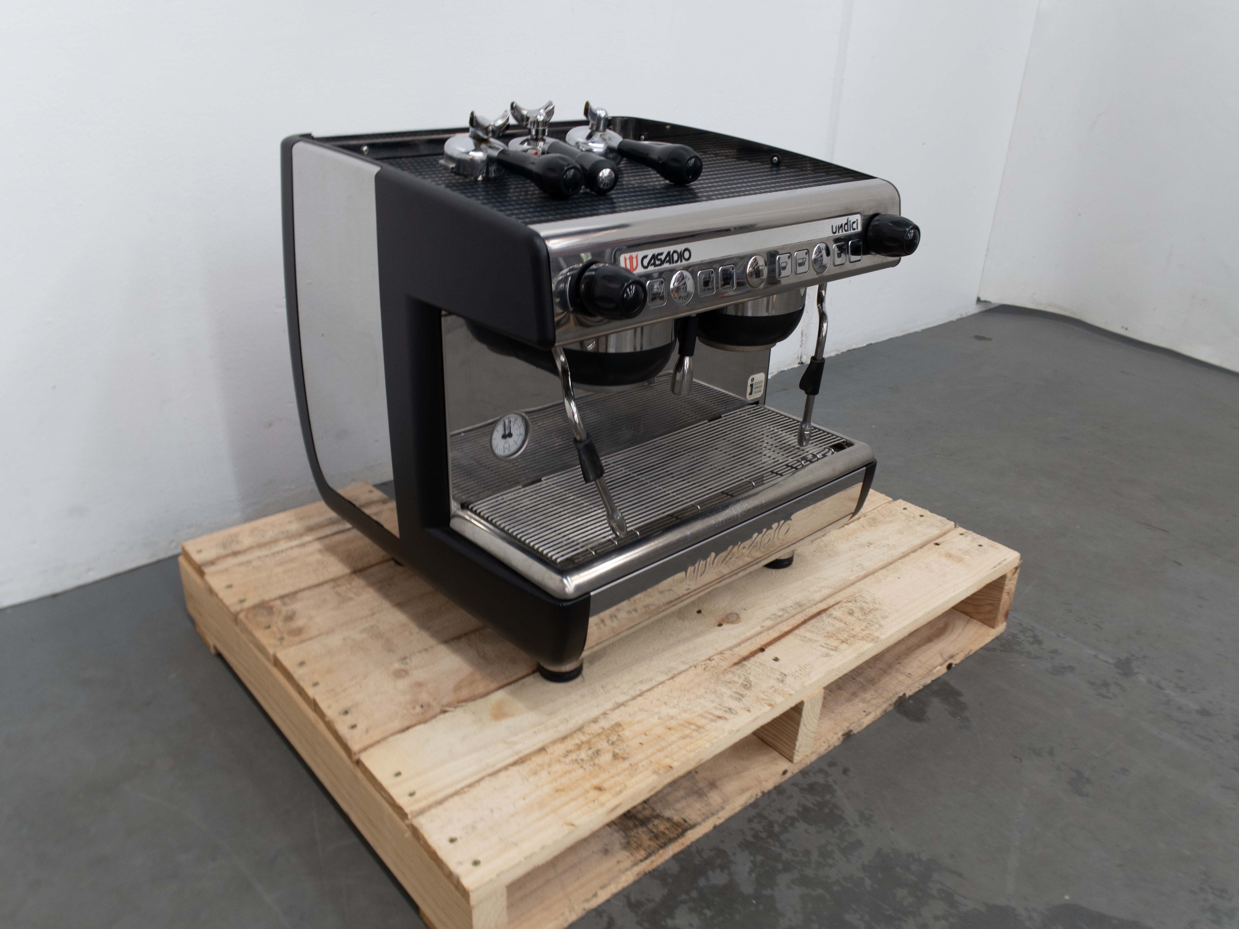 Casadio Undici Compact/A-2 2 Group Volumetric Coffee Machine