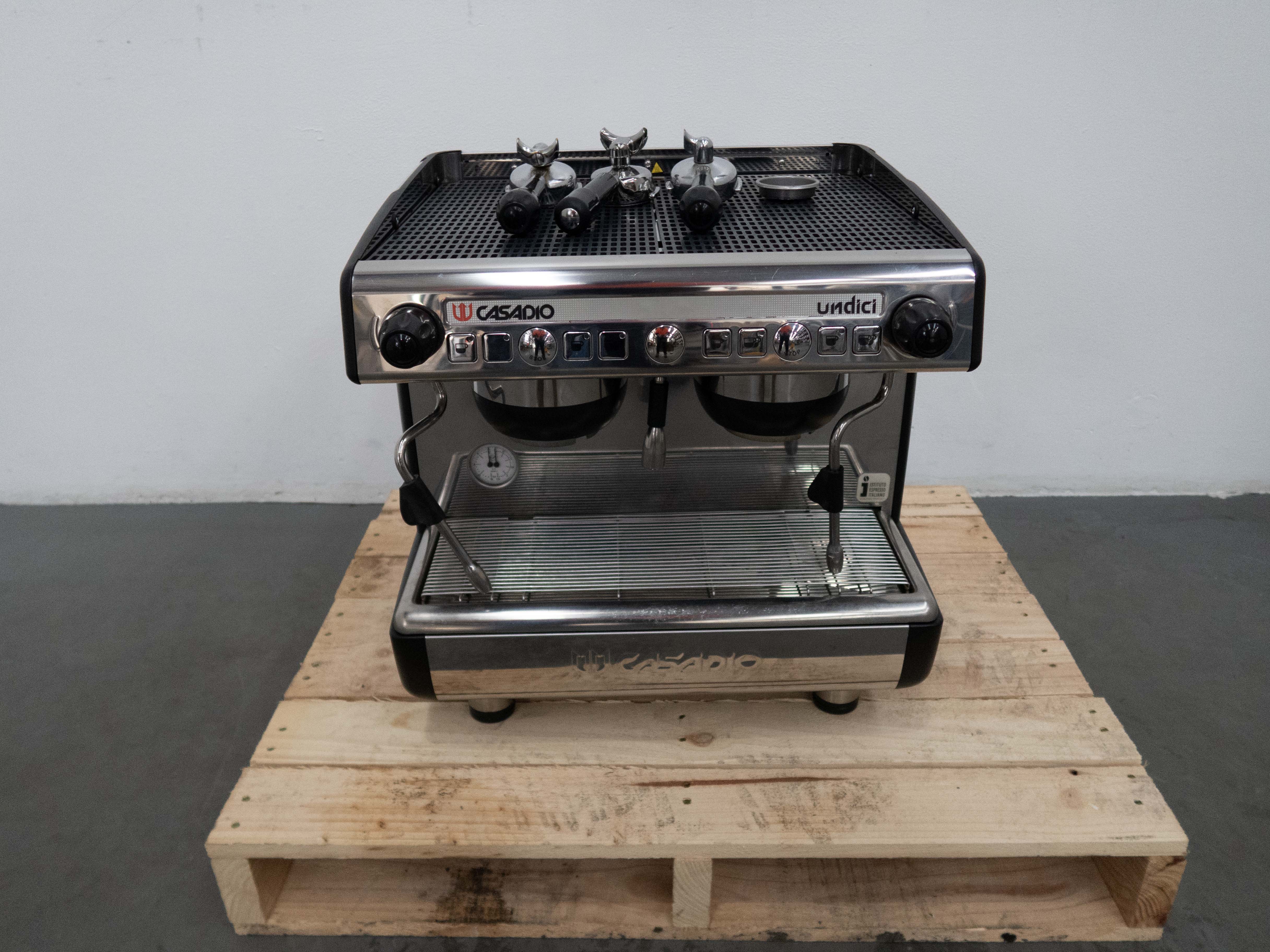 Casadio Undici Compact/A-2 2 Group Volumetric Coffee Machine