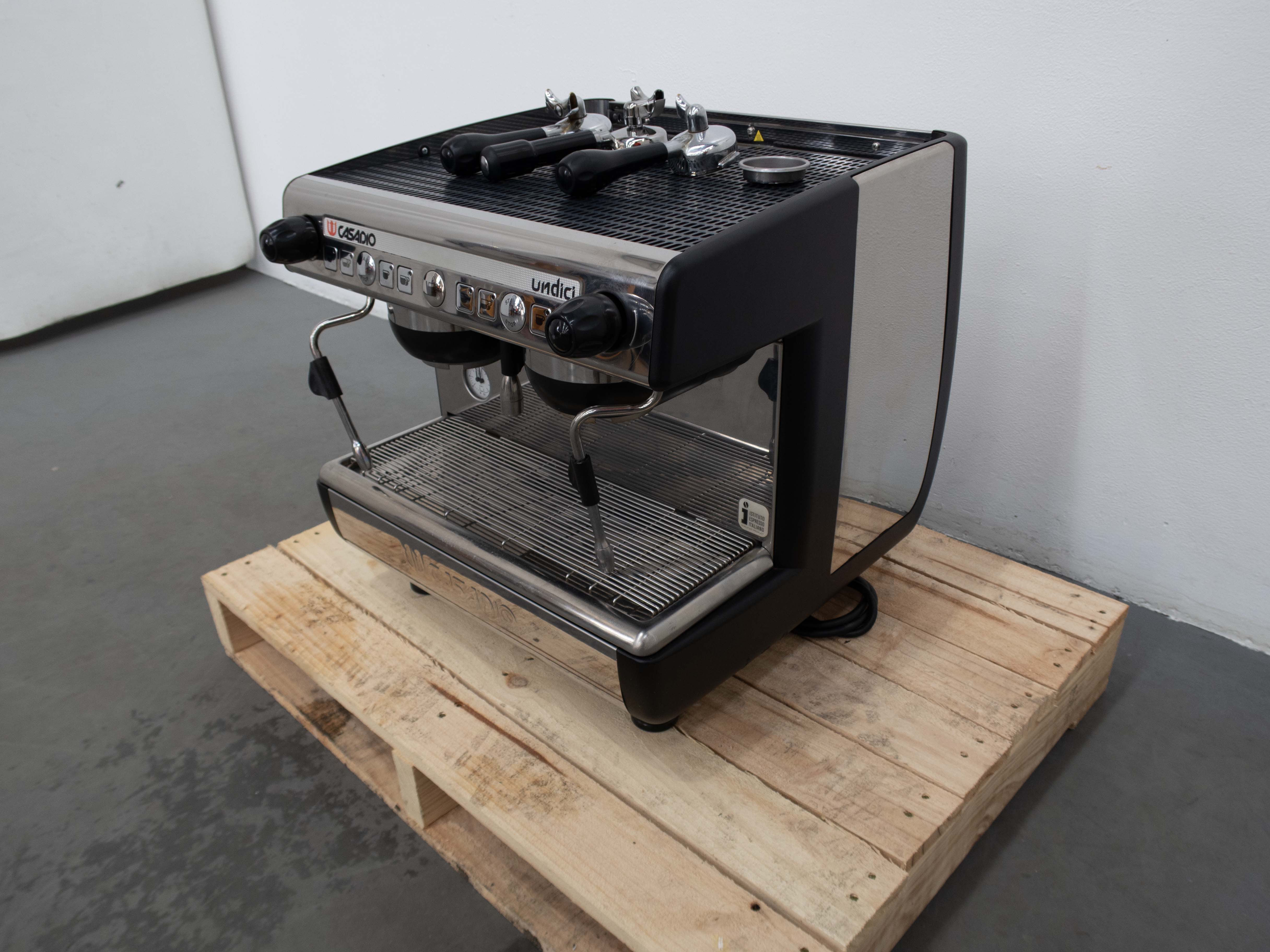 Casadio Undici Compact/A-2 2 Group Volumetric Coffee Machine