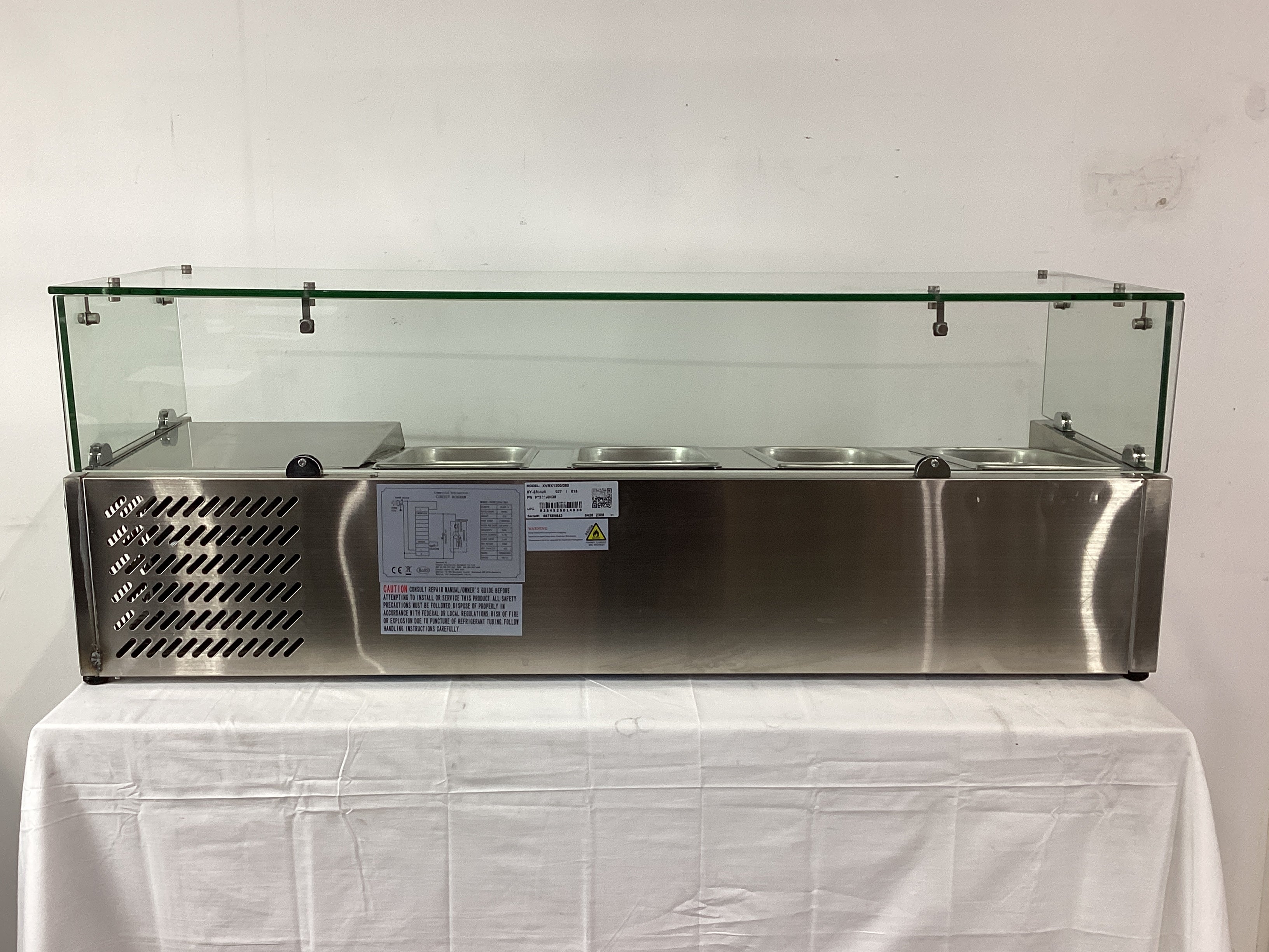 FED-X XVRX1200/380 Countertop Salad Bench