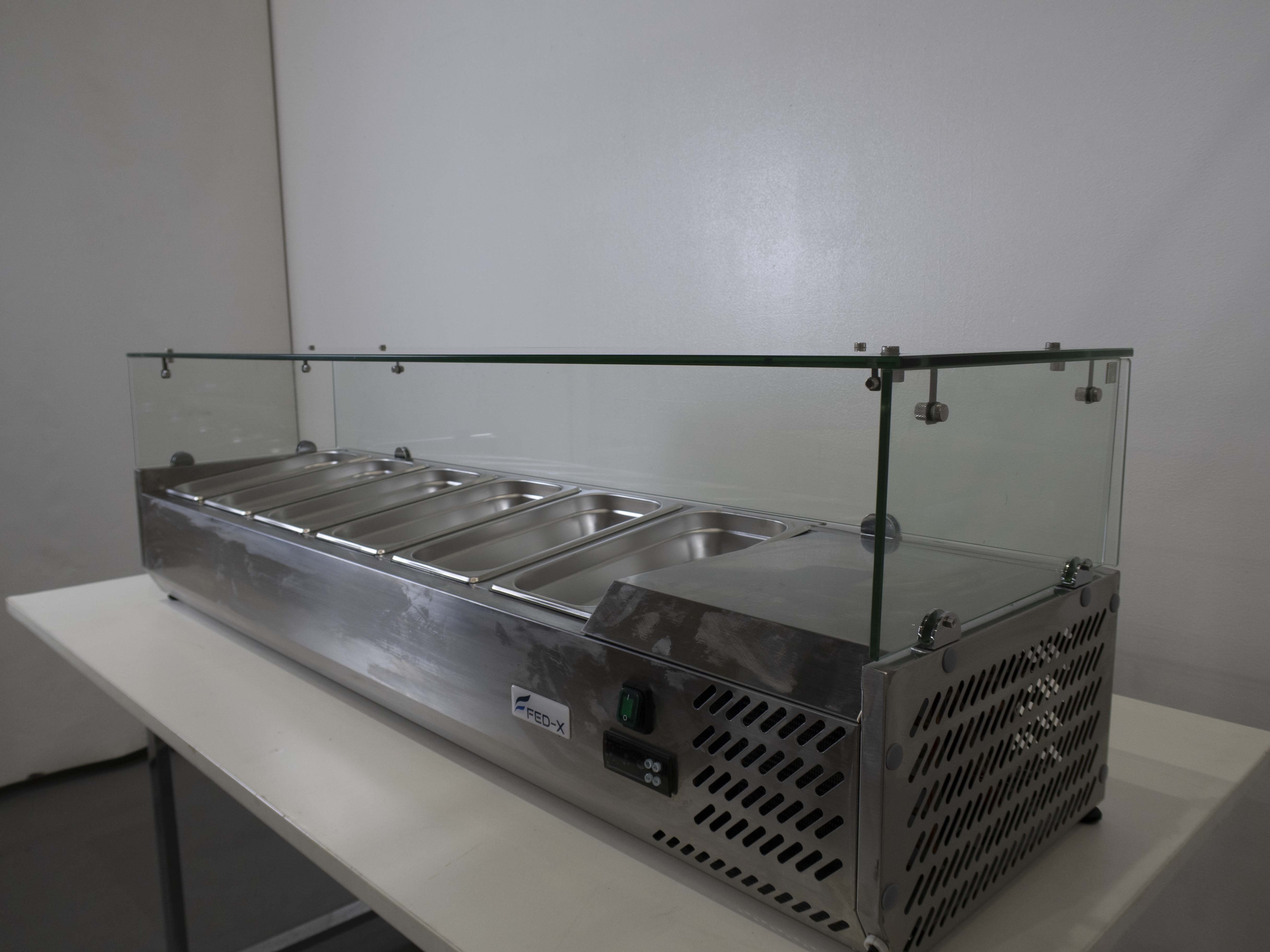 FED-X XVRX1500/380S Sandwich Prep Fridge