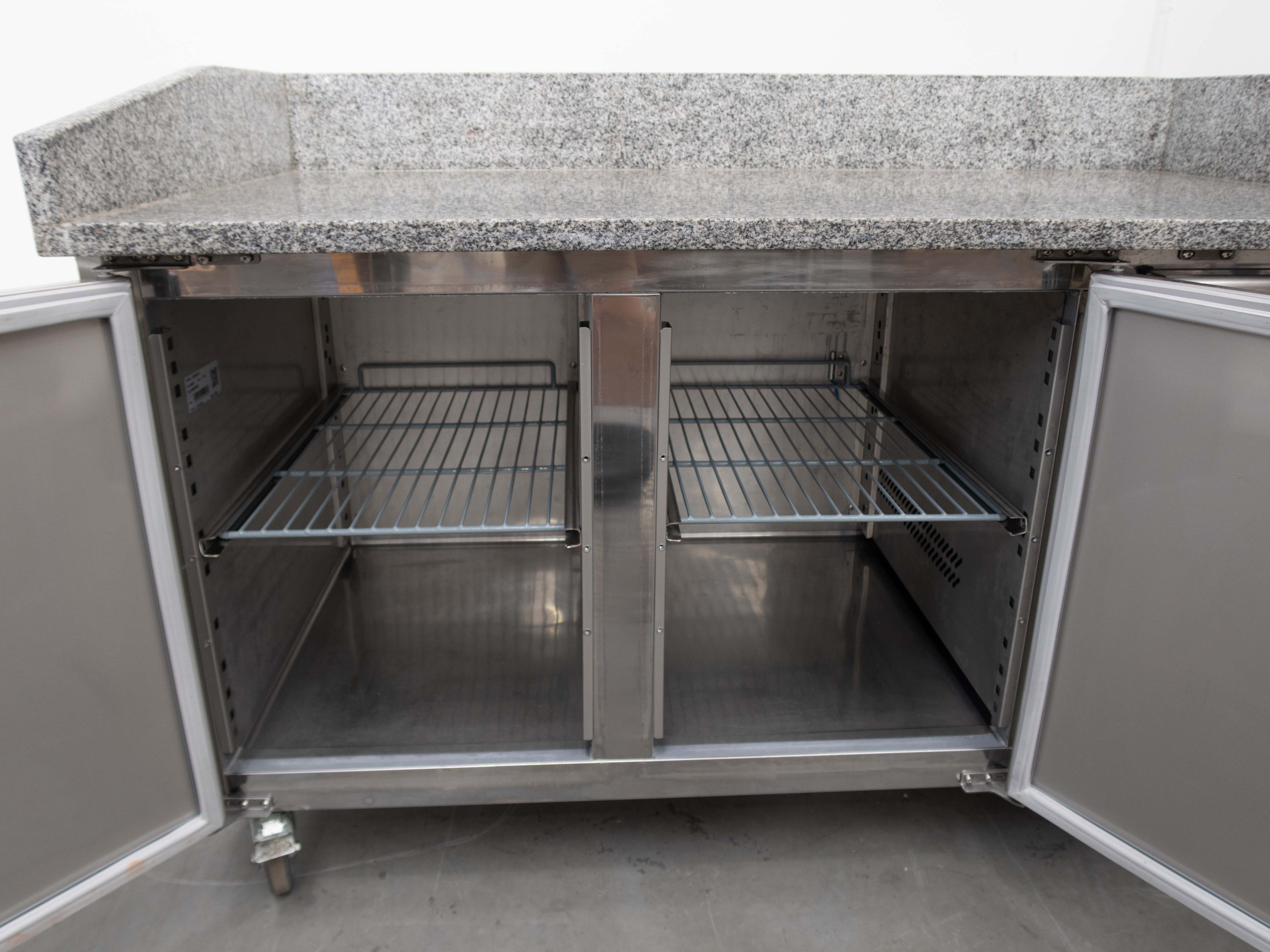 FED XPZ2600TN Saladette Fridge