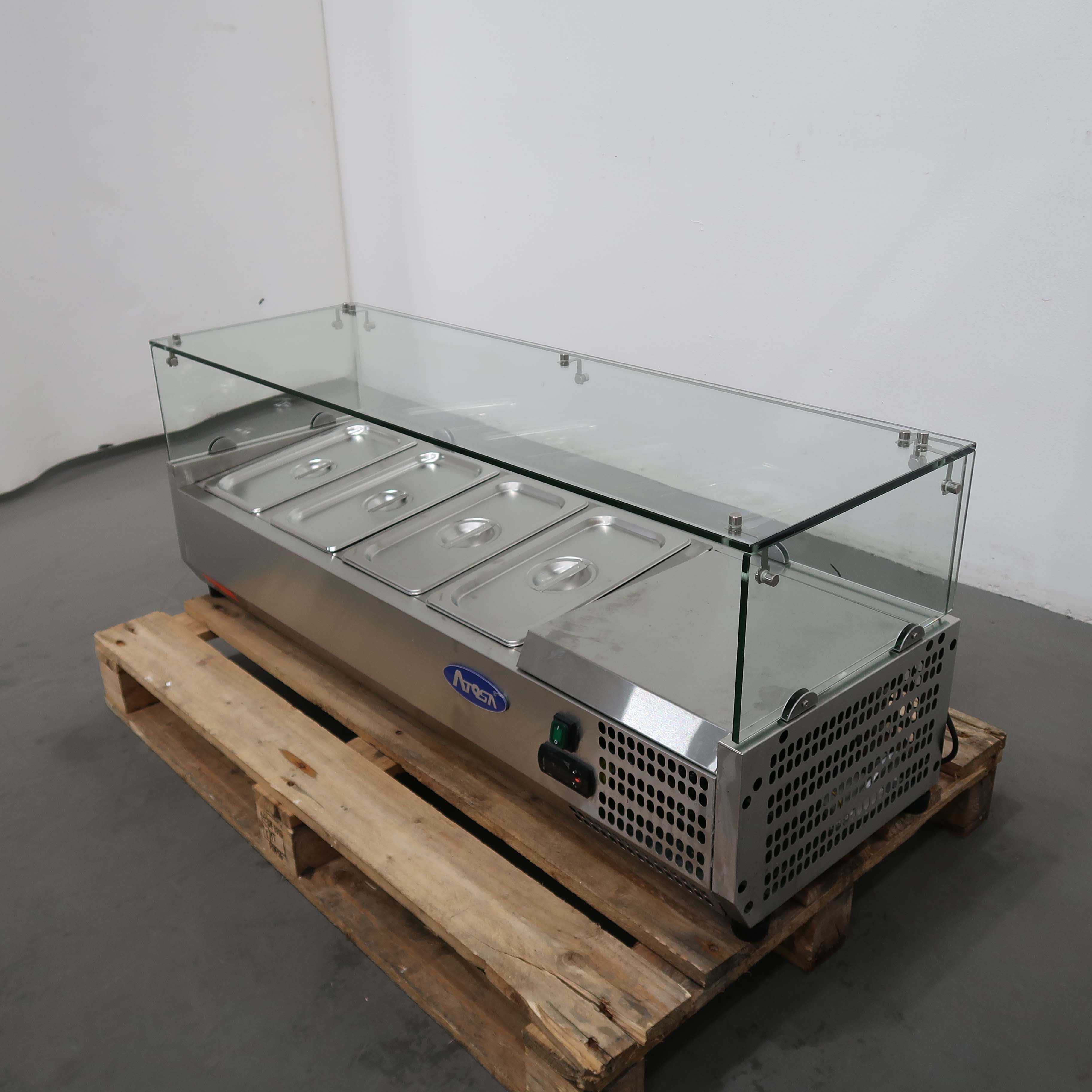 Atosa ESL3881 Countertop Sandwich Prep Fridge