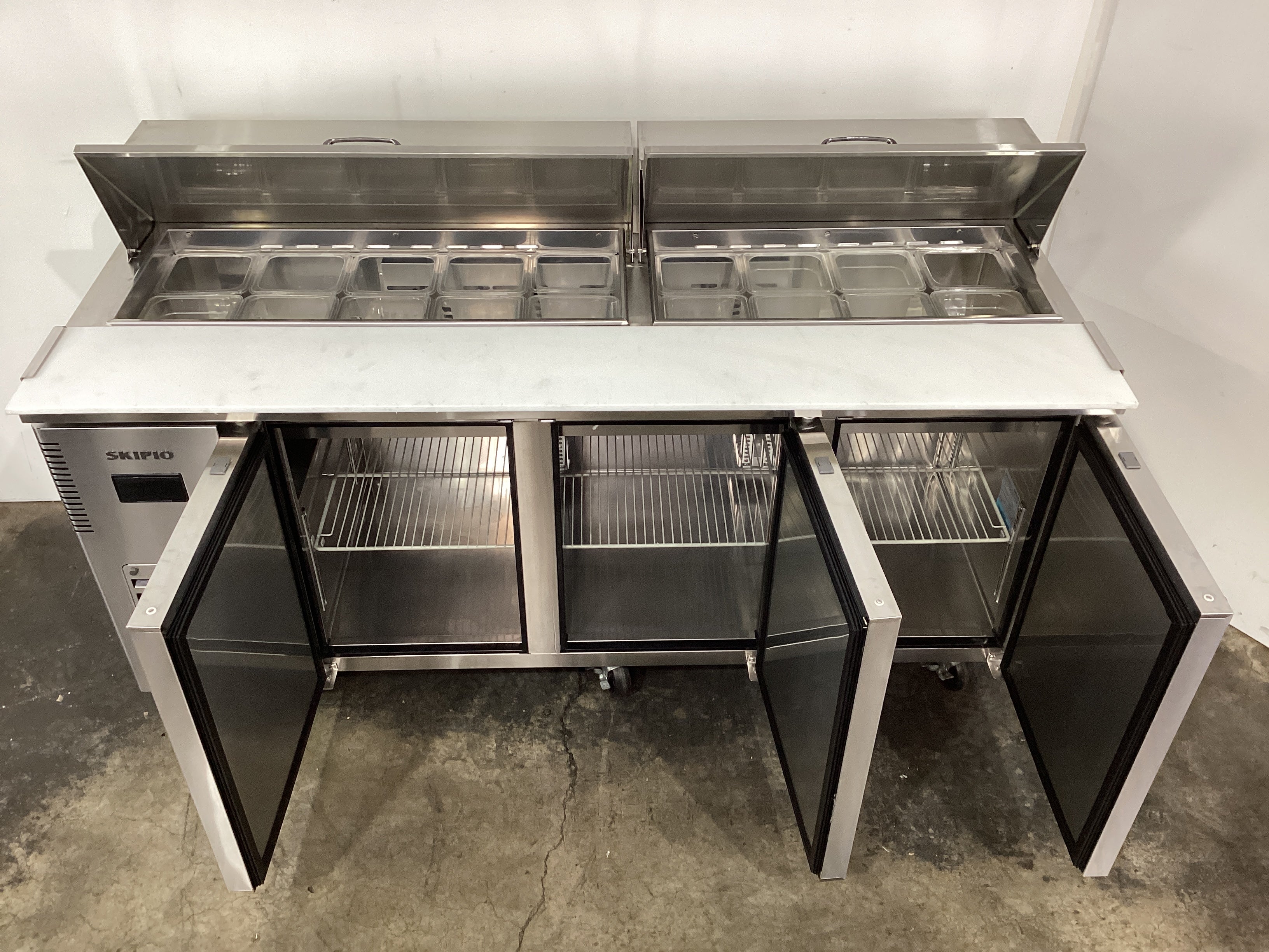 Skipio SHR18-3 Salad Prep Fridge