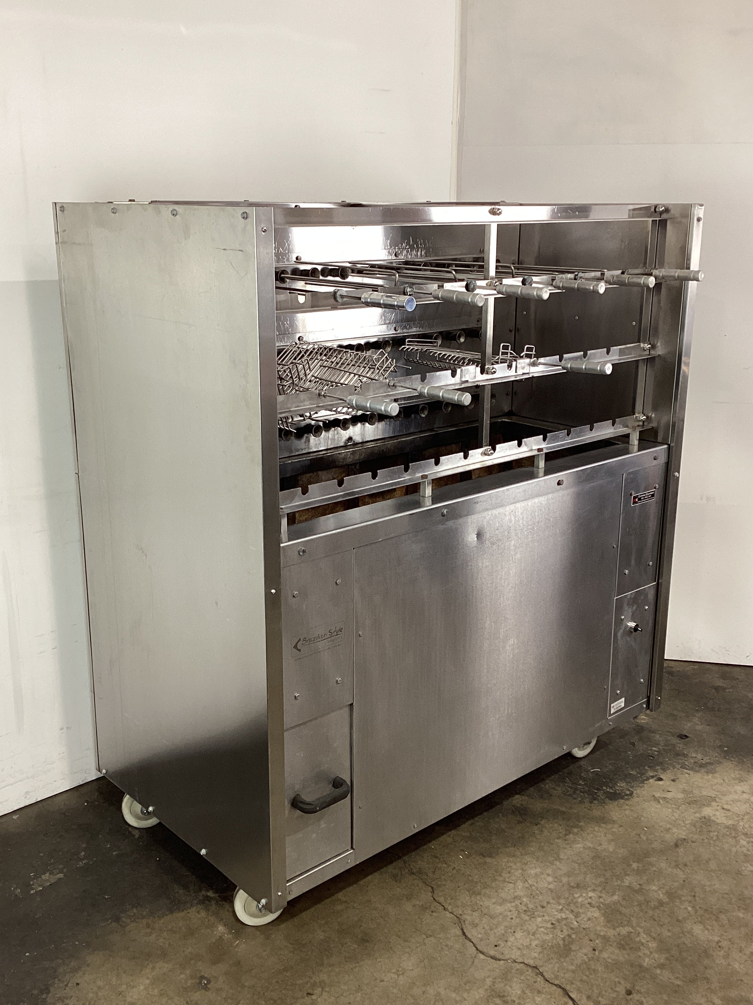Scheer C-FR Charcoal Chicken Rotisserie
