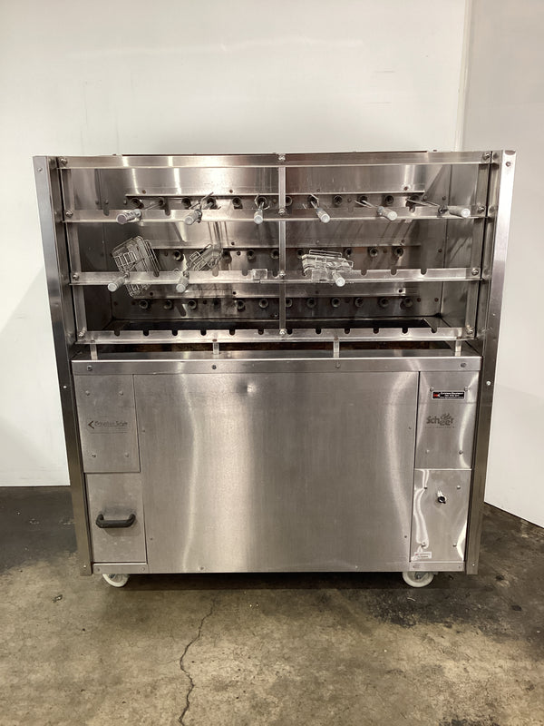 Scheer C-FR Charcoal Chicken Rotisserie