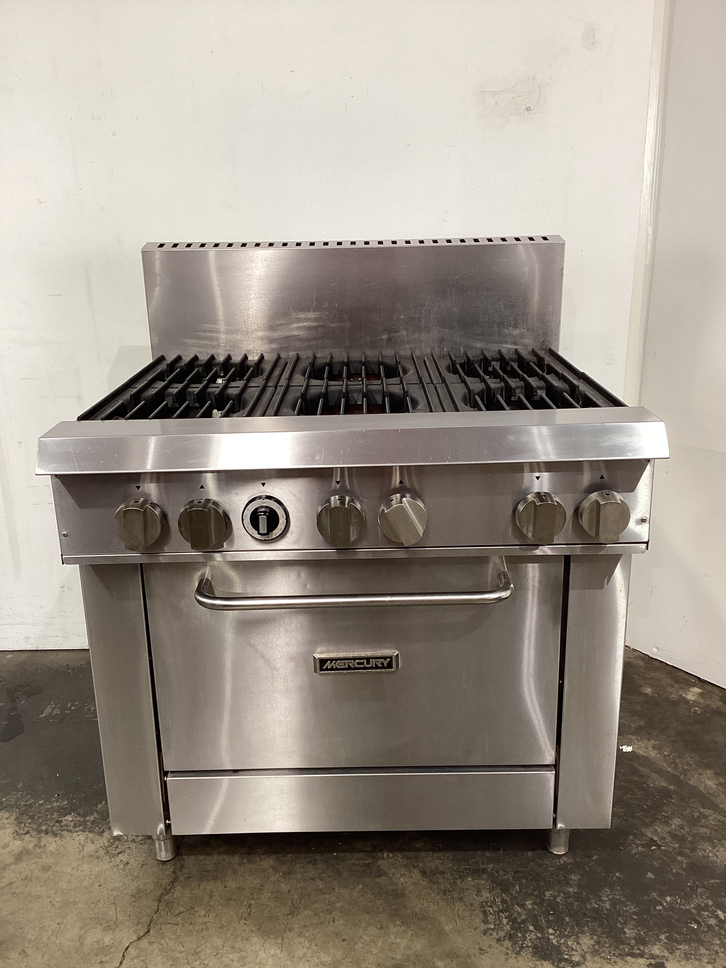 Mercury M36S-6F 6 Burner Oven Range