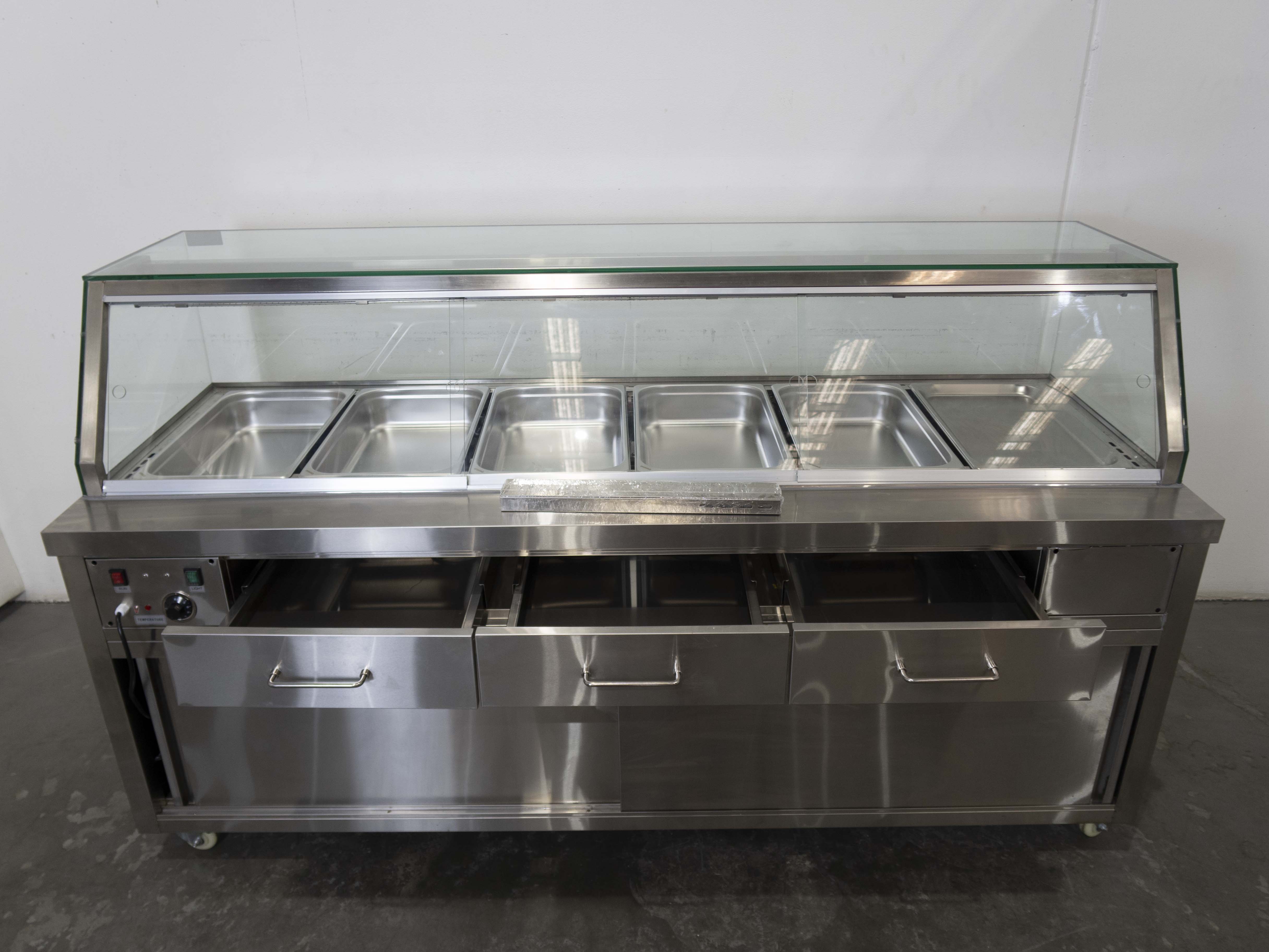 Thermaster PG210FE-YG Heated Food Display