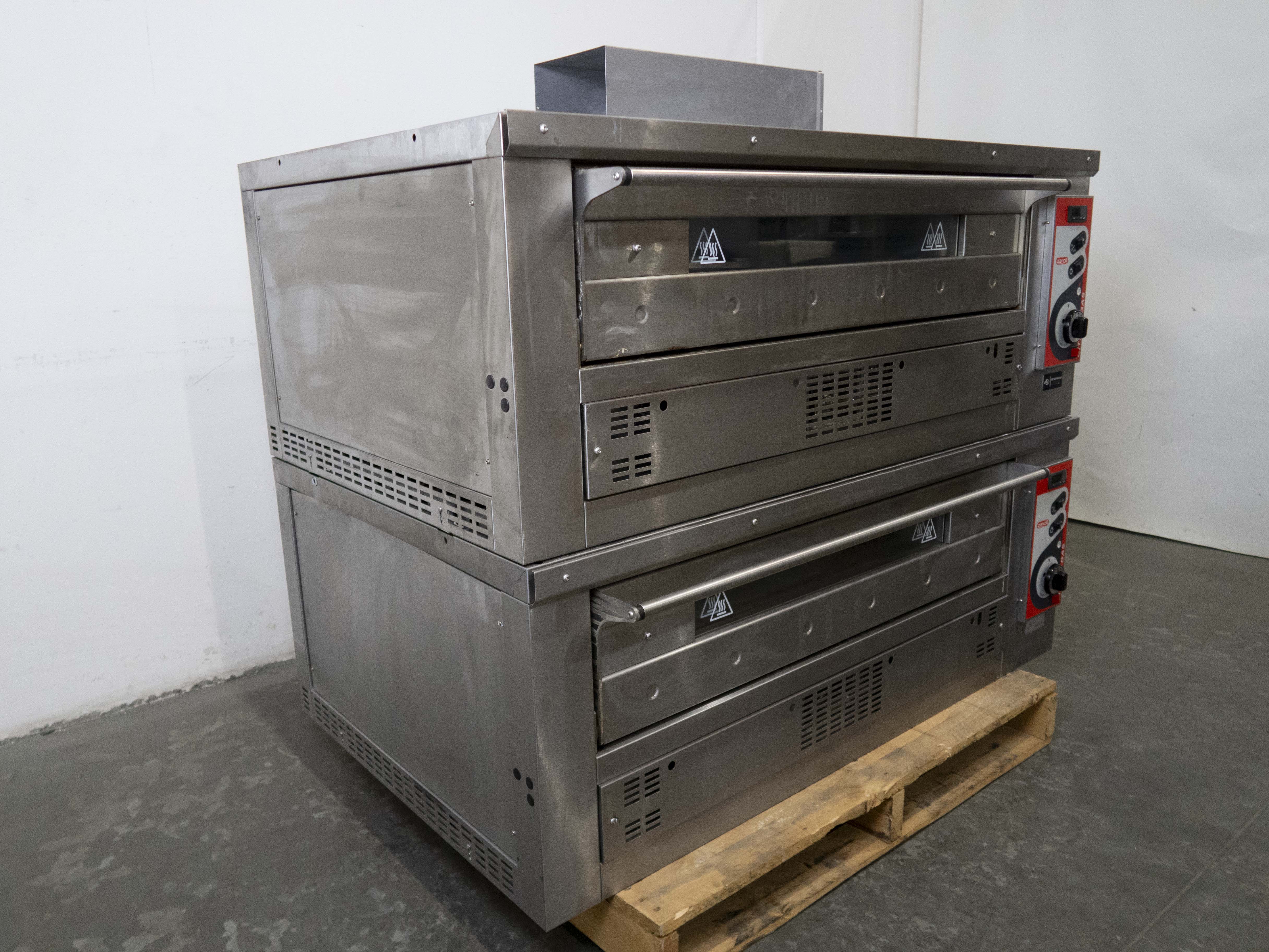 Zanolli Citizen Gas PW 6/MC EM Double Deck Pizza Oven
