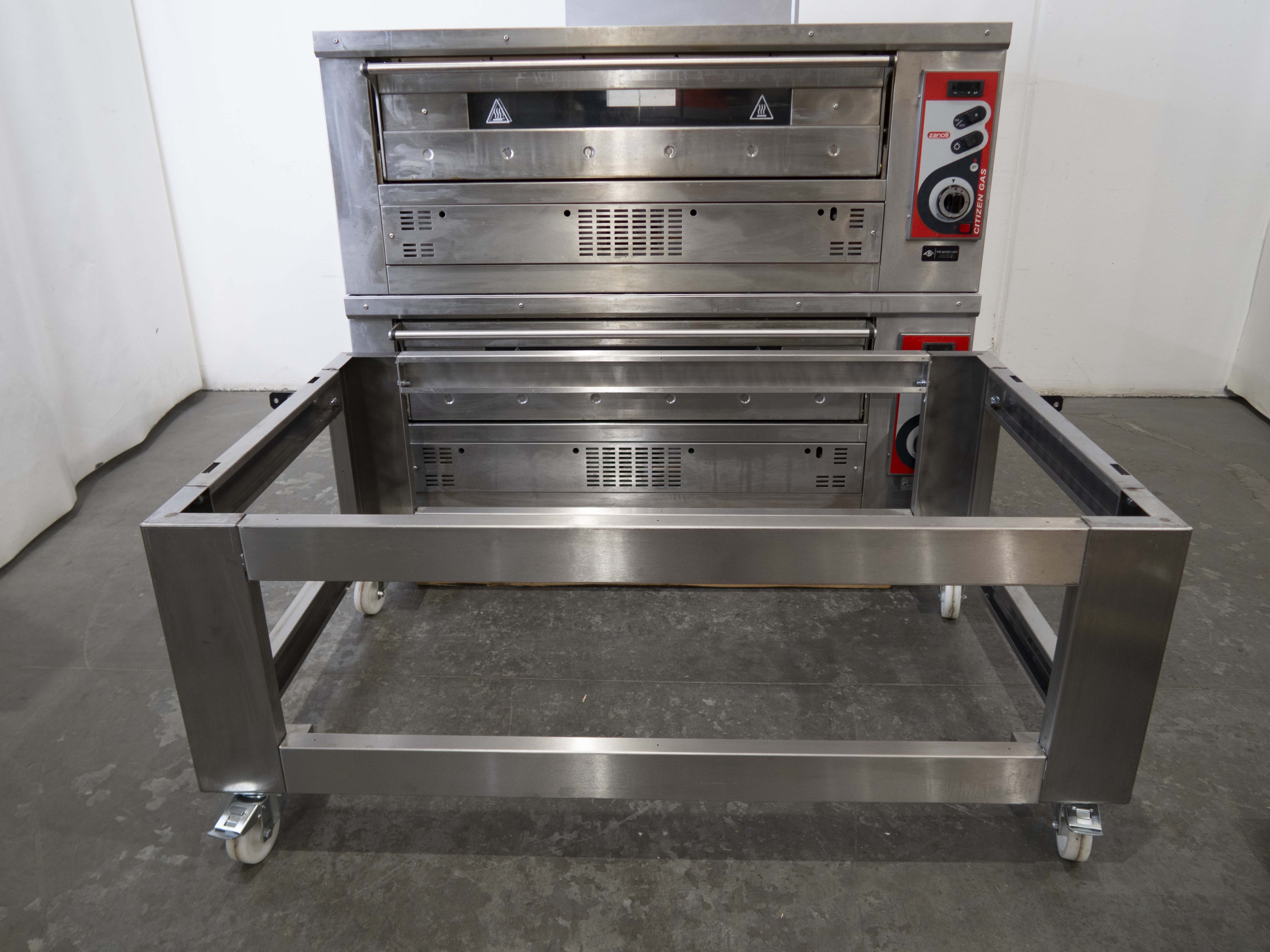 Zanolli Citizen Gas PW 6/MC EM Double Deck Pizza Oven