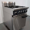 Cobra CR6DF 4 Burner Range Oven