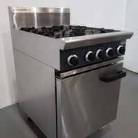 Cobra CR6DF 4 Burner Range Oven