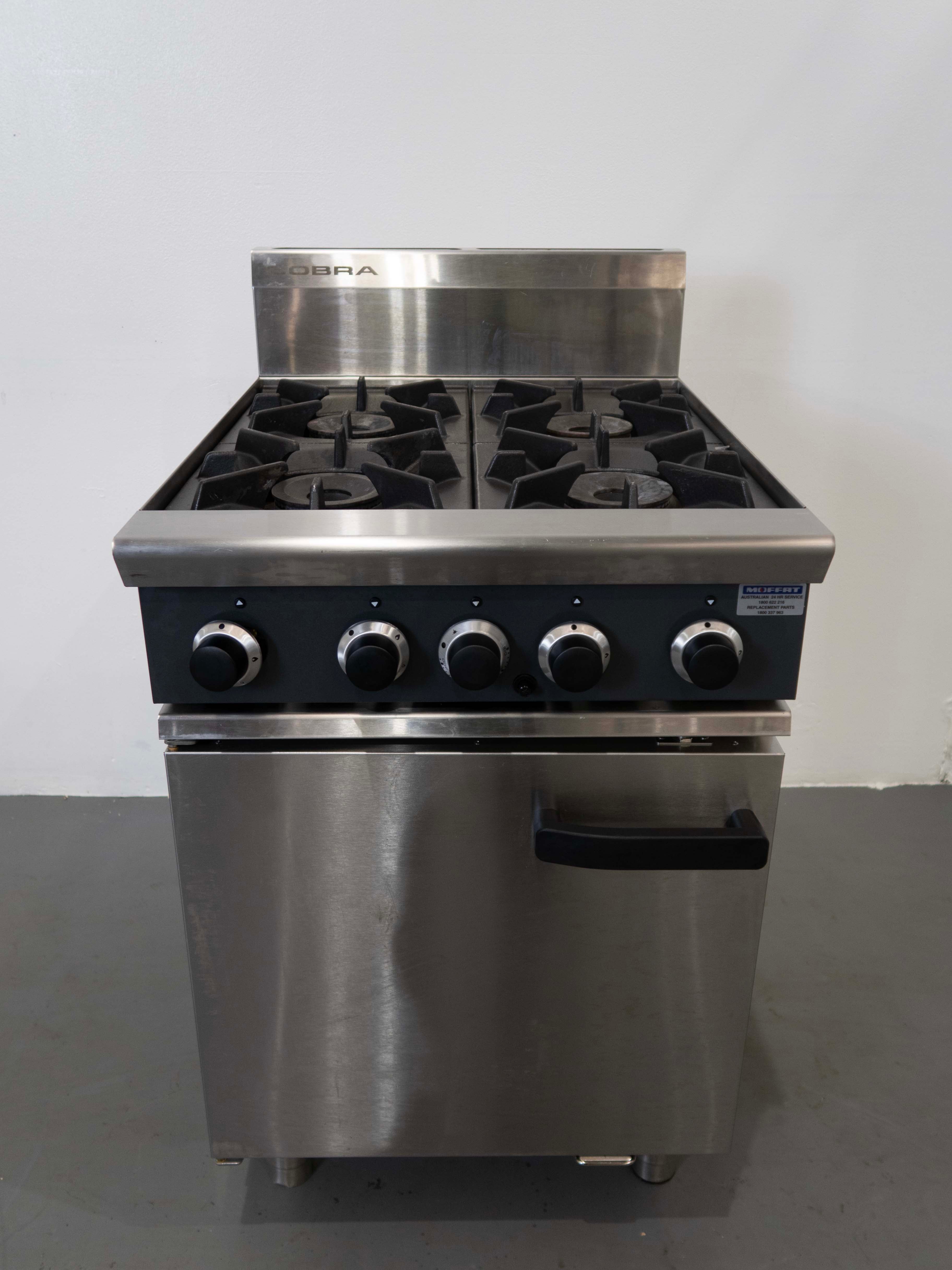 Cobra CR6DF 4 Burner Range Oven