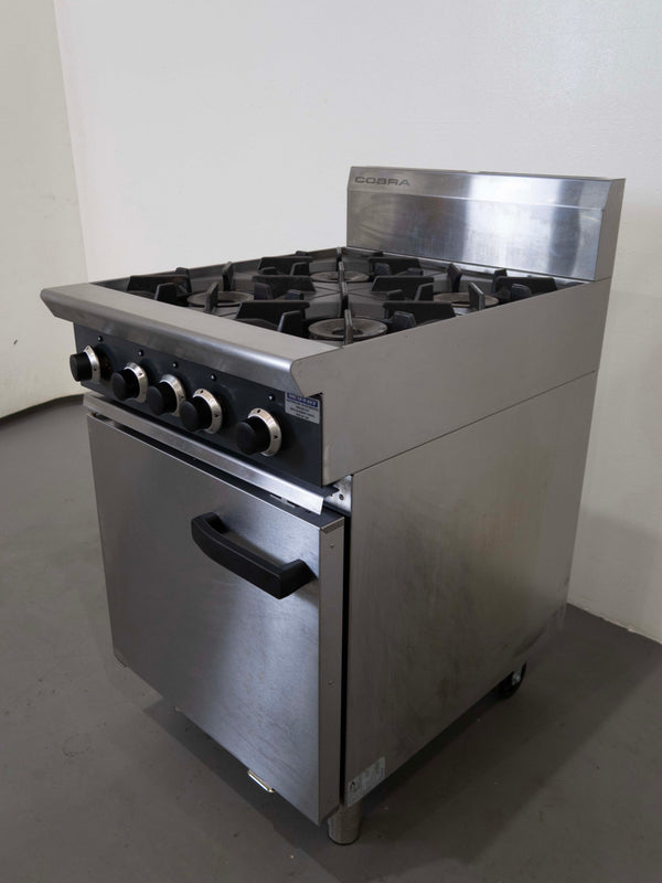 Cobra CR6DF 4 Burner Range Oven