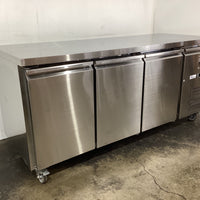 FED-X XUB7C18S3V Underbench Fridge