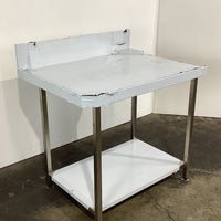 Stainless Steel Bench with Splashback