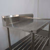 Stainless Steel Outlet Bench with Splashback
