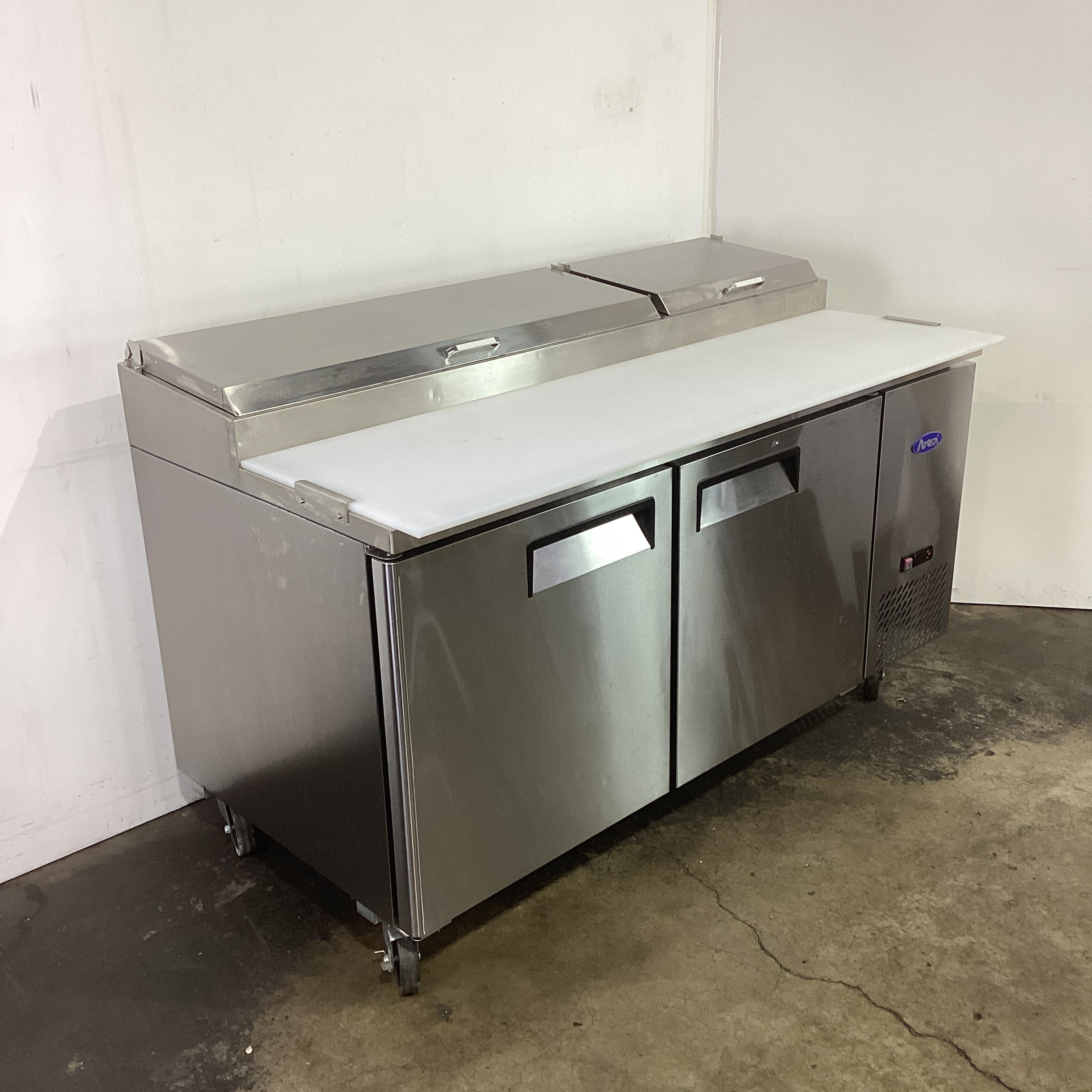 Atosa MPF8202 2 Door Pizza Prep Fridge