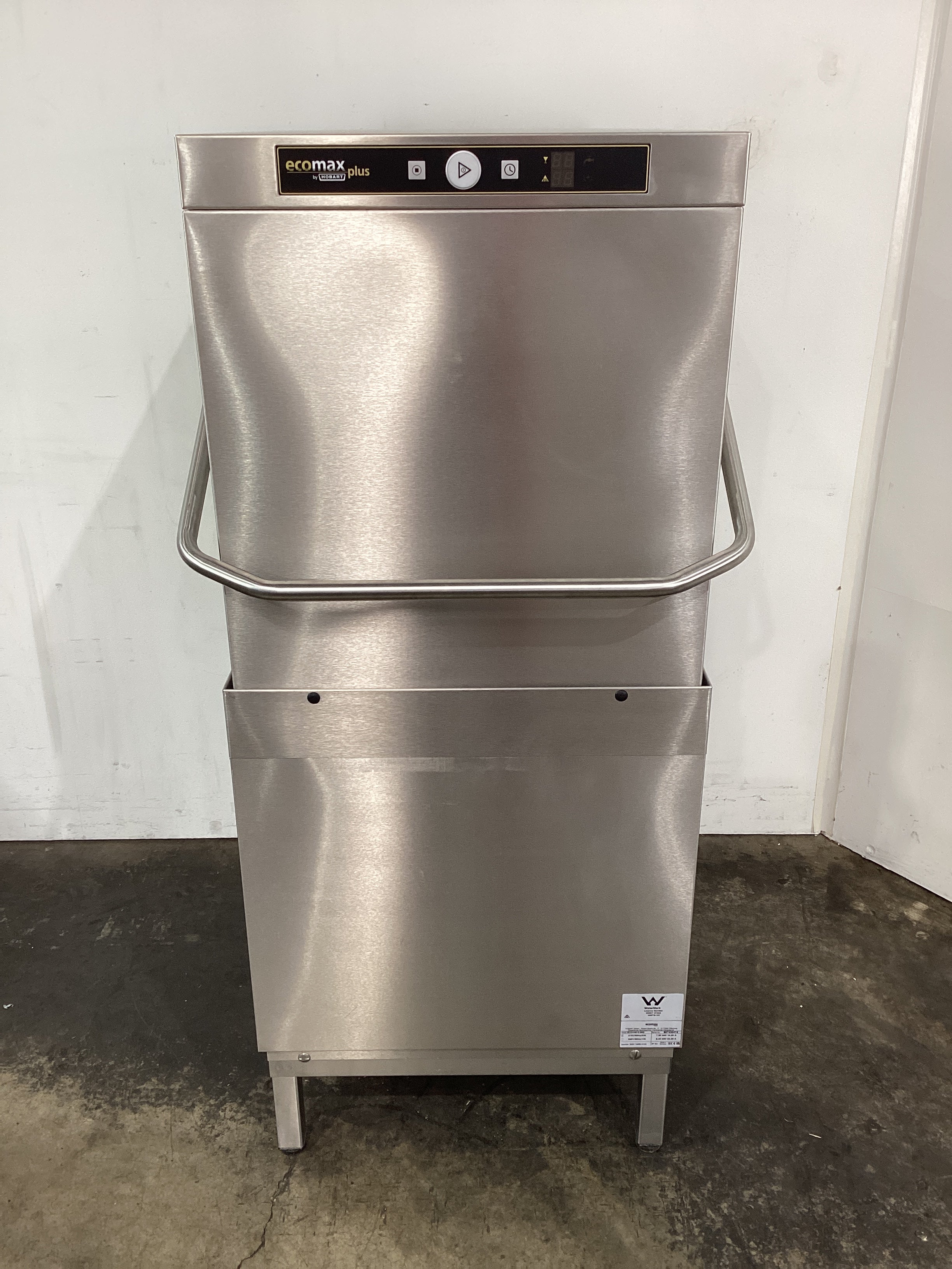 Hobart Ecomax Plus H615-90D Pass Through Dishwasher