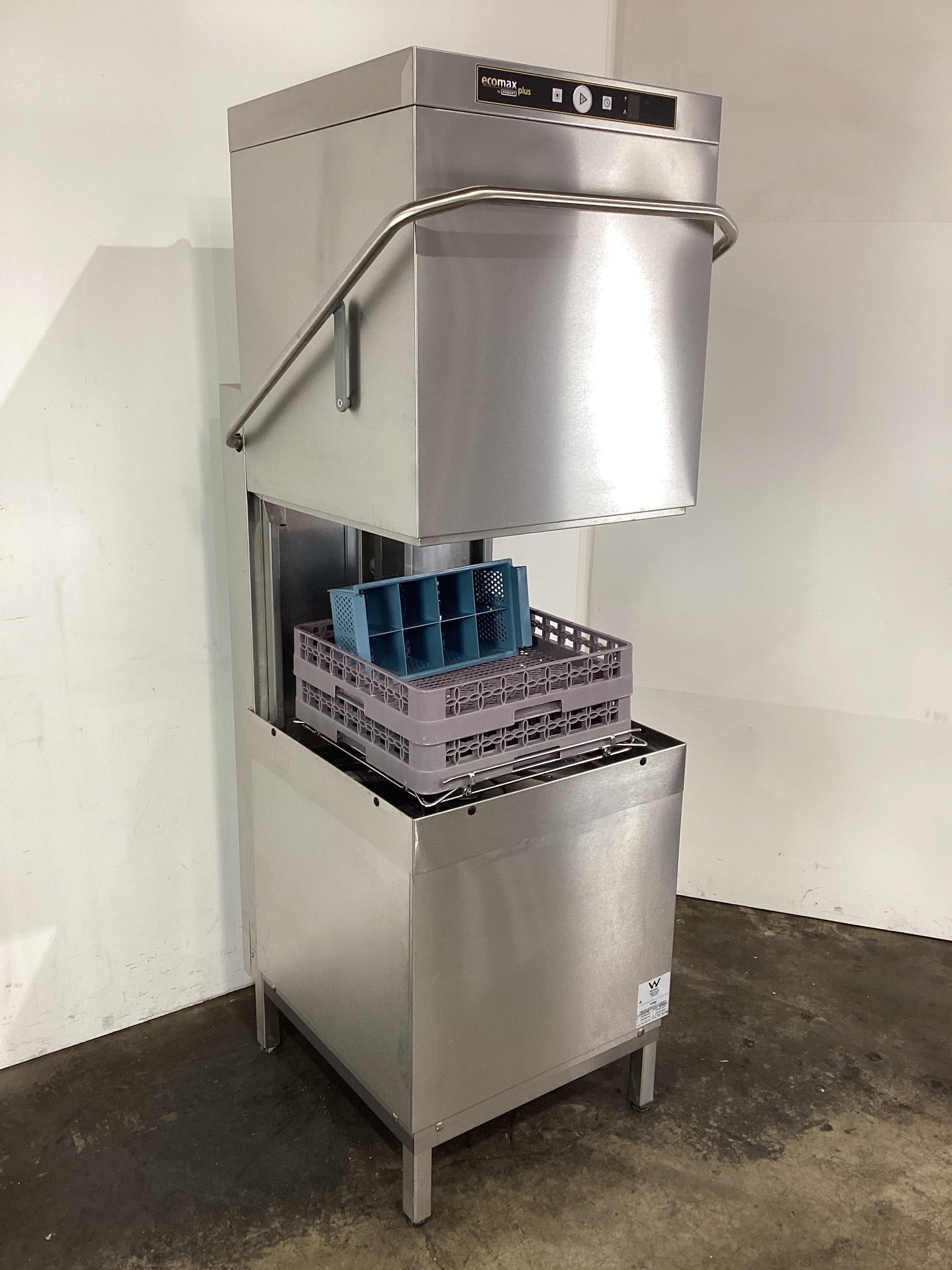 Hobart Ecomax Plus H615-90D Pass Through Dishwasher