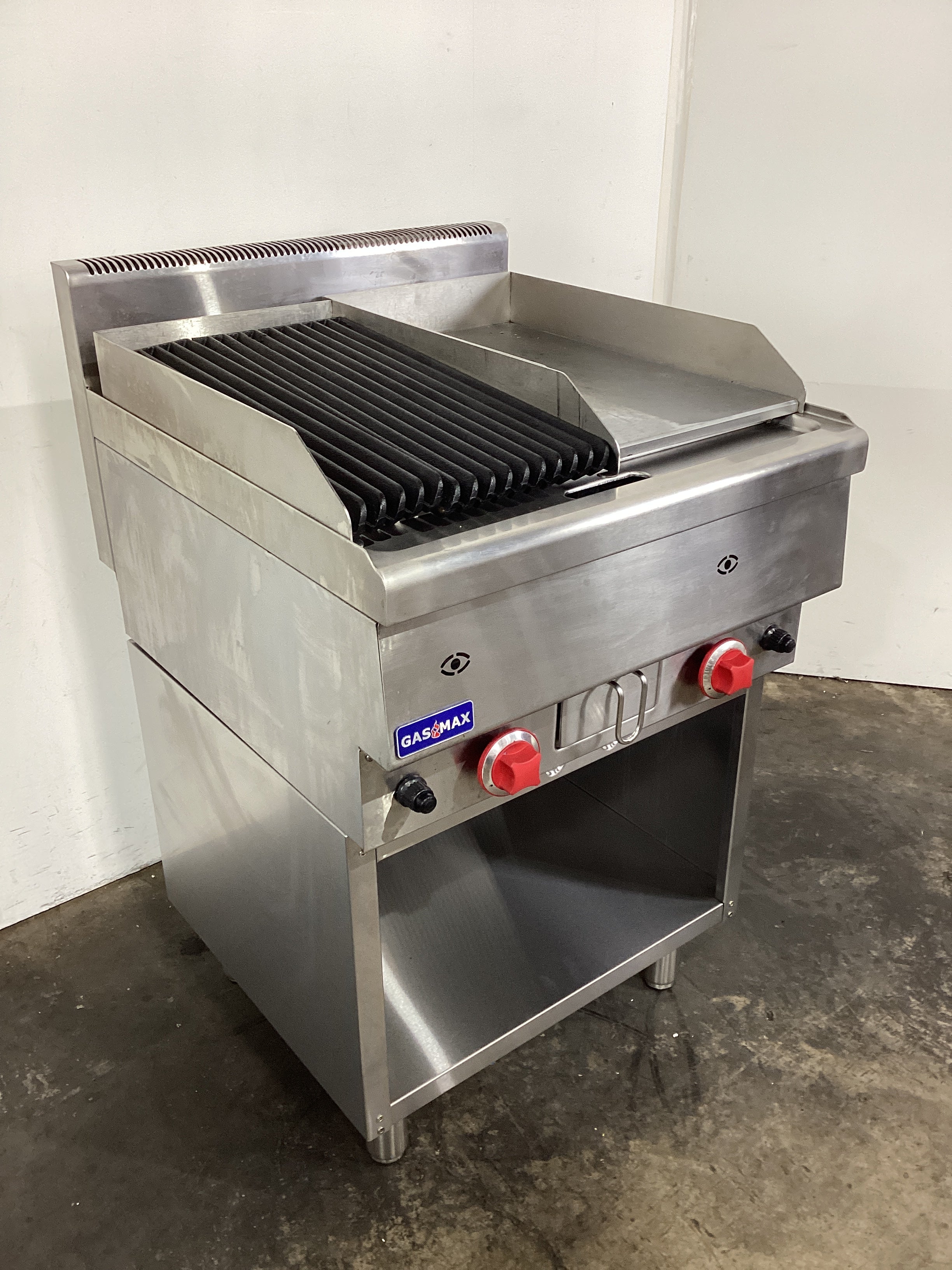 Gasmax JUS-TRGH60 Griddle Char Grill + Griddle