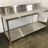 FED WBB7-1800/A Stainless Steel Workbench