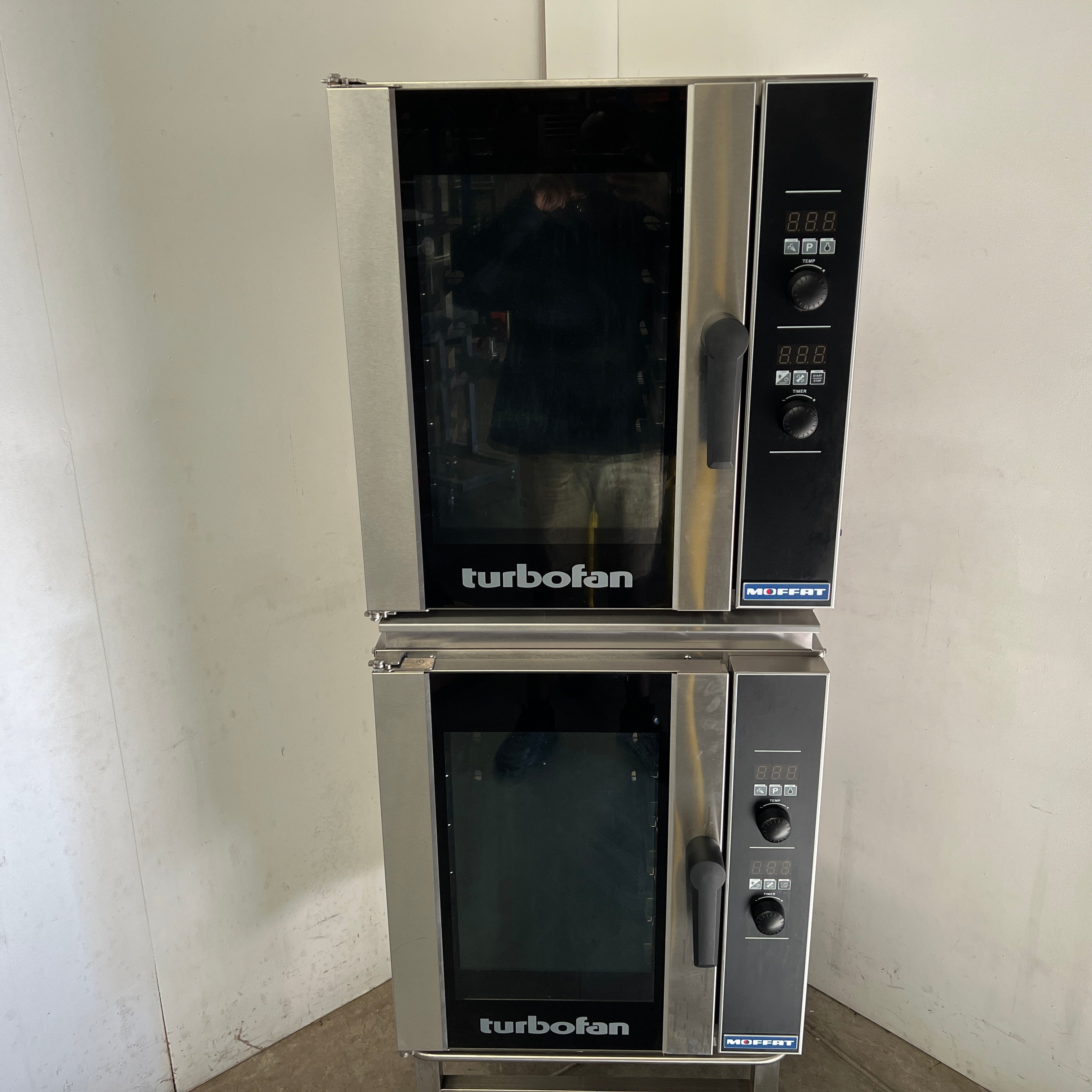 Turbofan E33D5 10 Tray Double Stack Convection Ovens