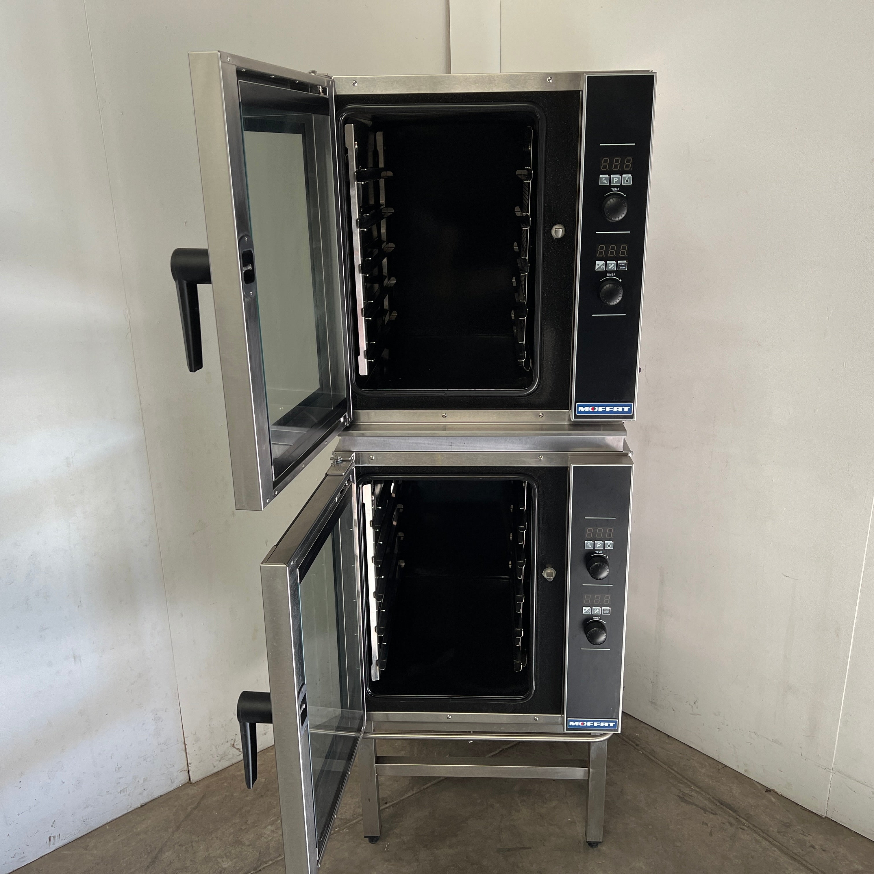Turbofan E33D5 10 Tray Double Stack Convection Ovens