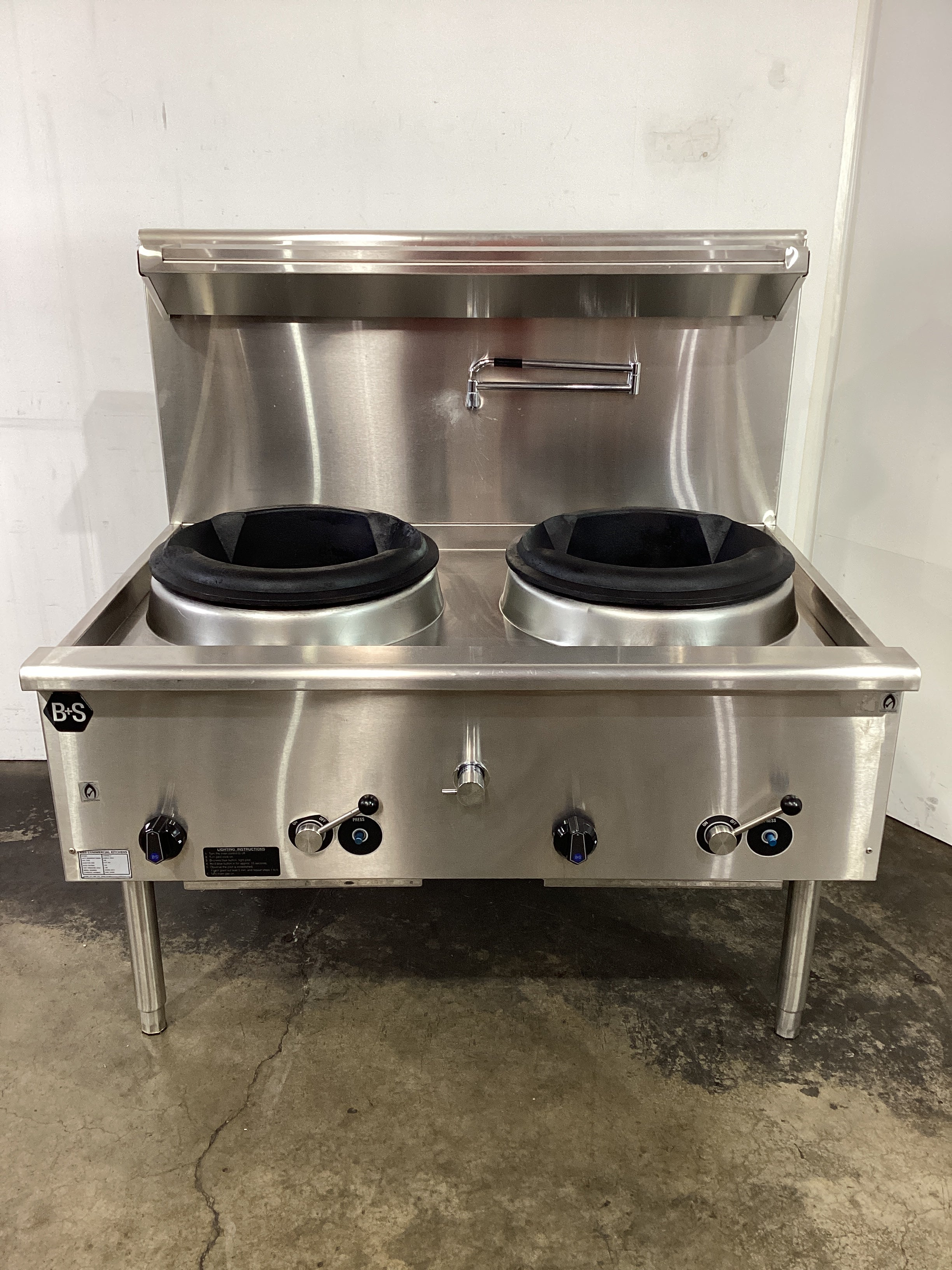 B&S UFWWD-2 Wok Burner