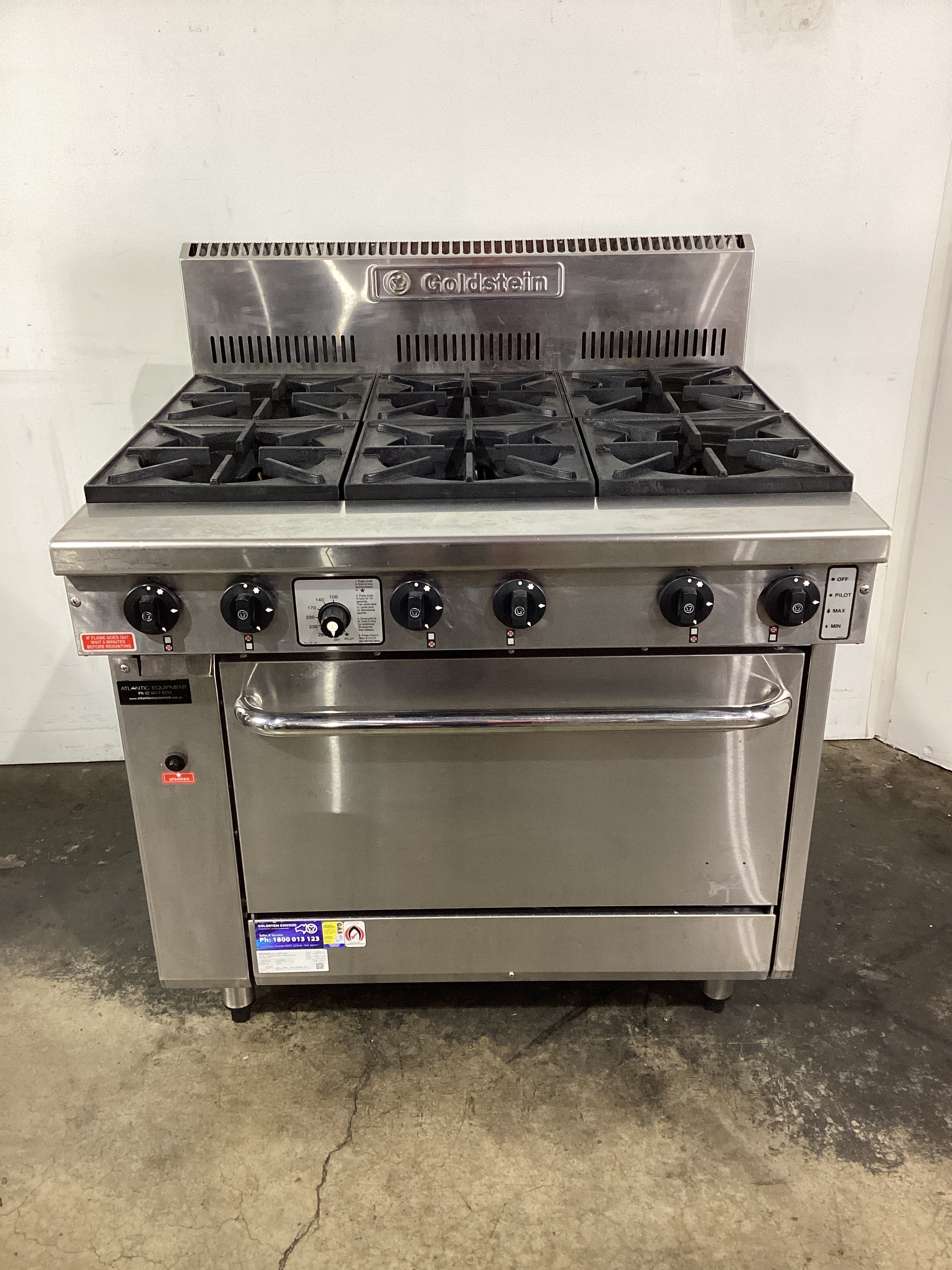 Goldstein PF628 Range Oven