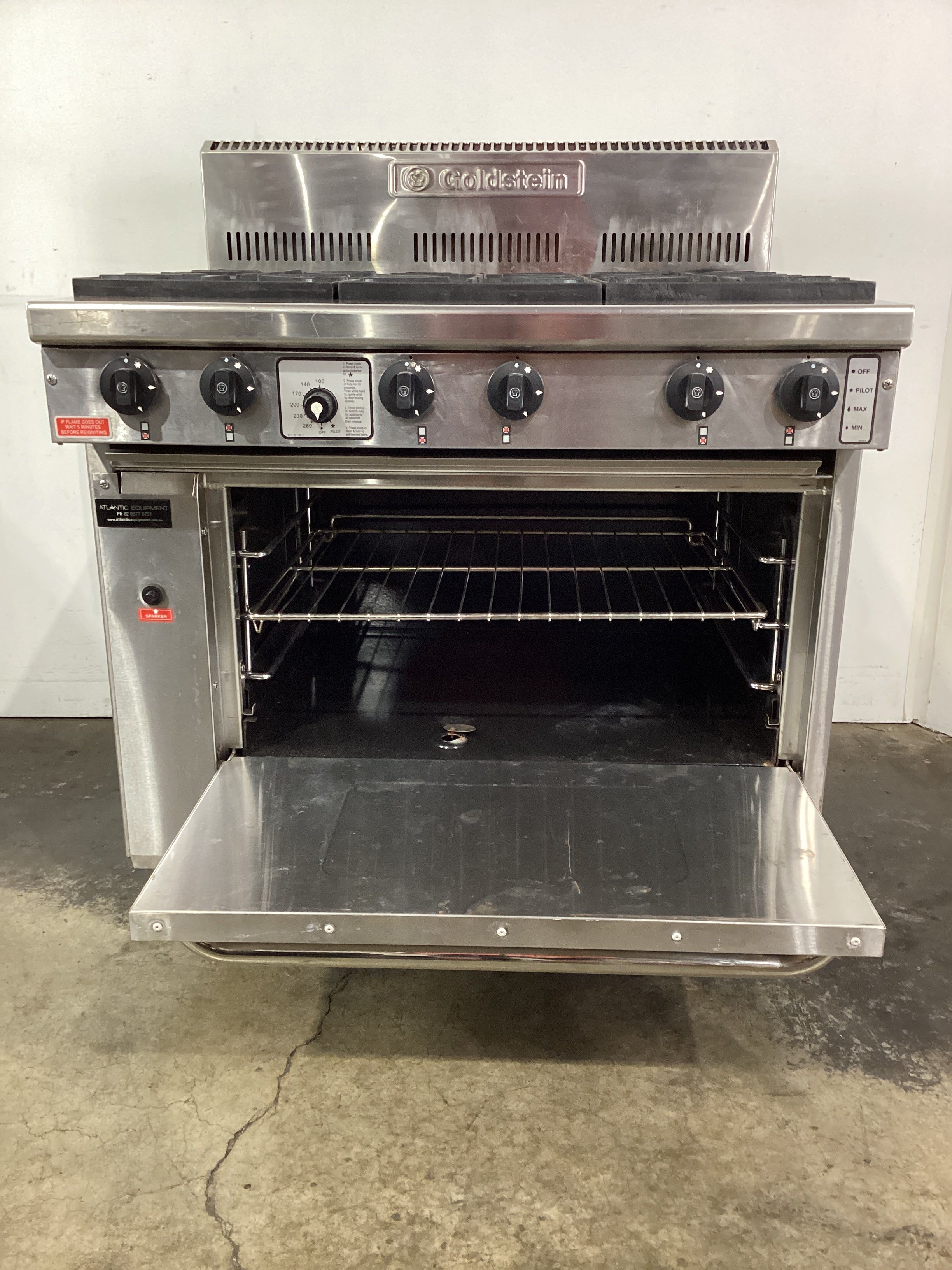 Goldstein PF628 Range Oven