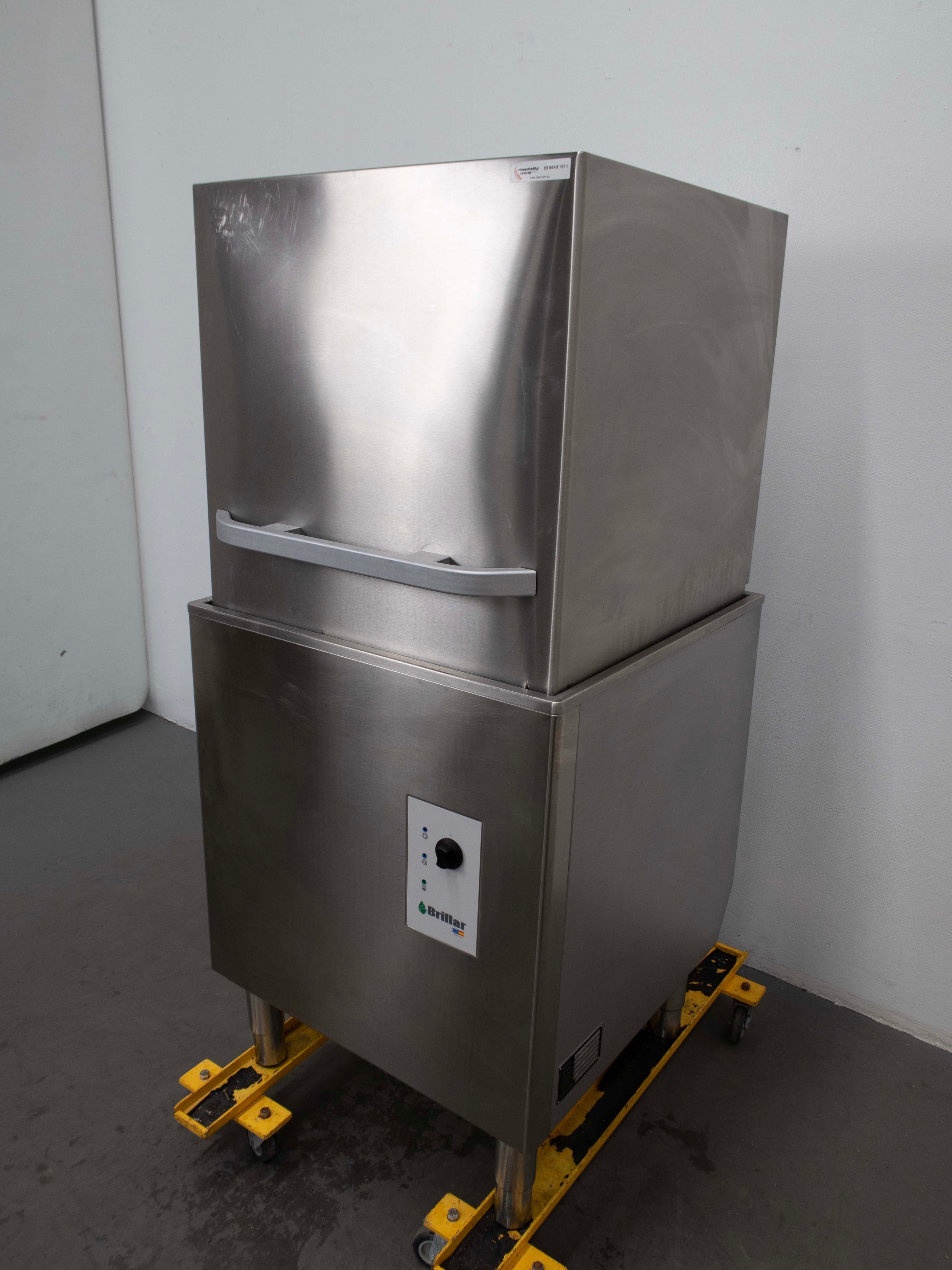 Brillar EMECH-PT500 Passthrough Dishwasher