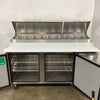 Turbo Air CTPR-67SD Pizza Prep Fridge