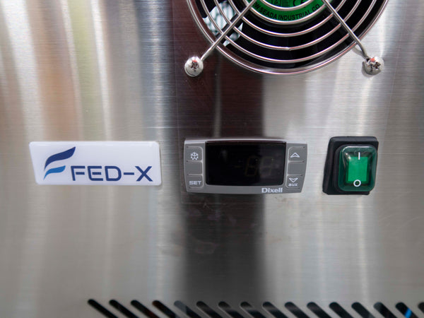 FED-X XUB7C18S3V Underbench Fridge