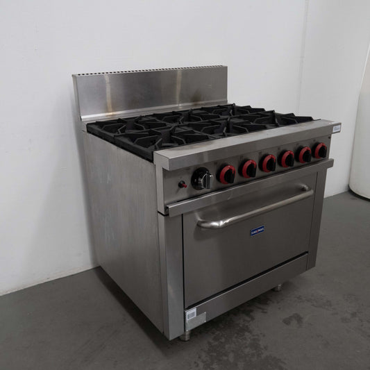 Gasmax GBS6TS 6 Burner Range Oven