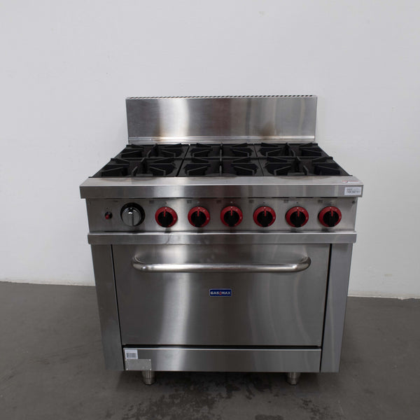 Gasmax GBS6TS 6 Burner Range Oven