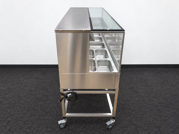 Woodson W.HFSQ26C Hot Food Display + Trolley